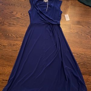 Blue cocktail dress